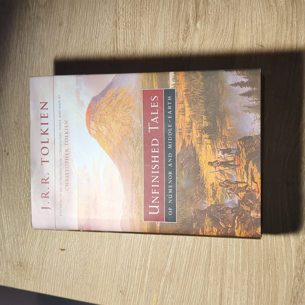 Tolkien Unfinished Tales book